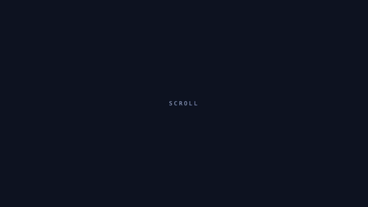 A card fades and rises as the page is scrolled.
